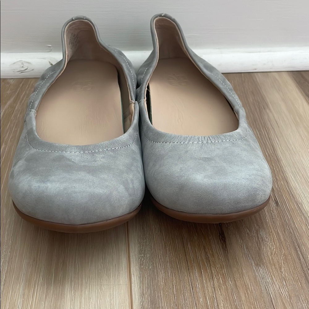 ABEO Women’s Grey Metallic Tilly Ballet Flats Size 7 Comfortable Arch Support - Picture 6 of 6